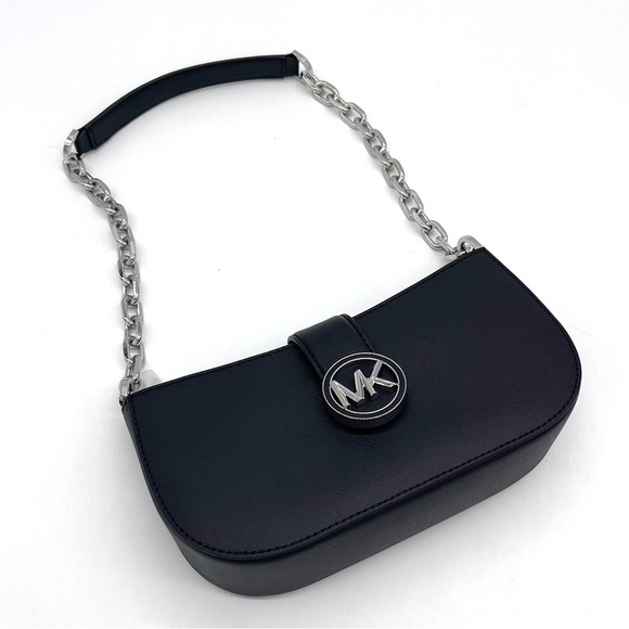 Michael Kors Carmen Small Pouchette Crossbody Bag - Picture 2 of 10